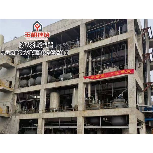 淄博泄爆板 工厂泄爆墙 化工厂用 构件互接 安装简便