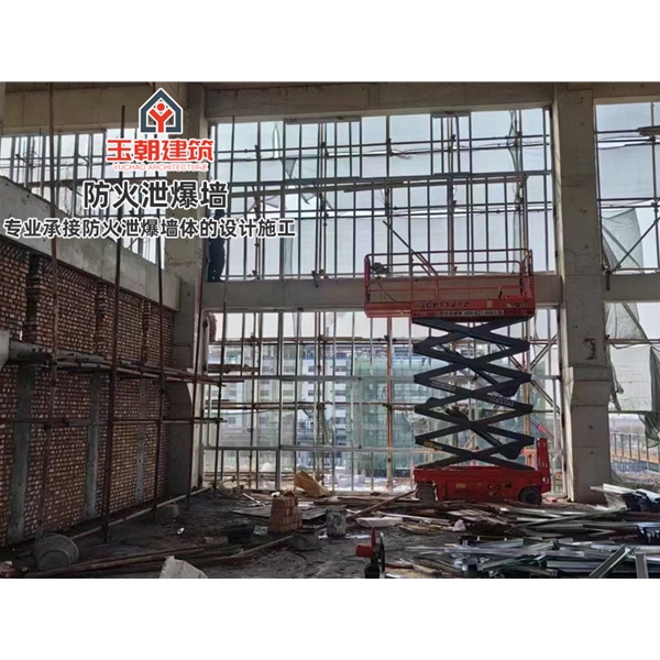 淄博泄爆墙板生产供应 化工纤维增强水泥板泄压泄爆墙施工免费设计